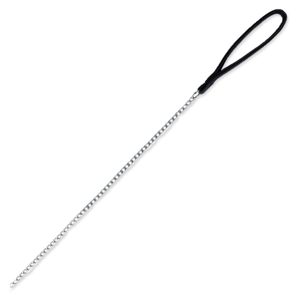 Řetízkové vodítko, černá M-L: 1,00 m/3 mm