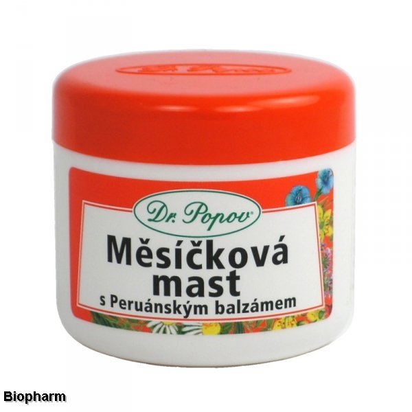Dr.Popov Měsíčková mast s peruán.balzámem 50ml