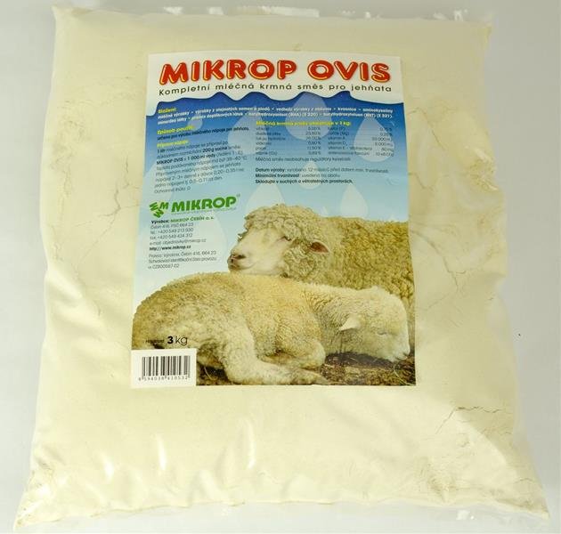 Mikrop OVIS kompletní mléčná směs jehňata/kůzlata 3kg