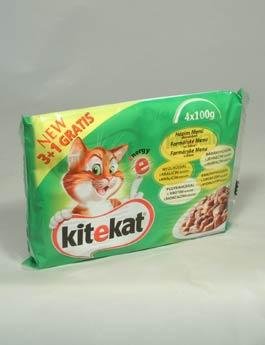 Kitekat kapsa Farmářské menu 4x100g