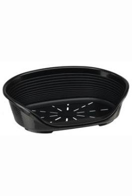 Pelech plast SIESTA DLX 8 černý  82x59,5x25cm FP