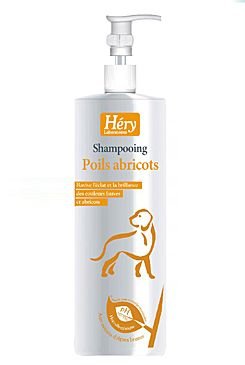 Héry Šampon pes Poils Abricot meruňková srst 1l