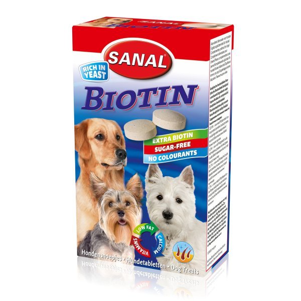 Sanal pes Biotin s vitamíny 100tbl