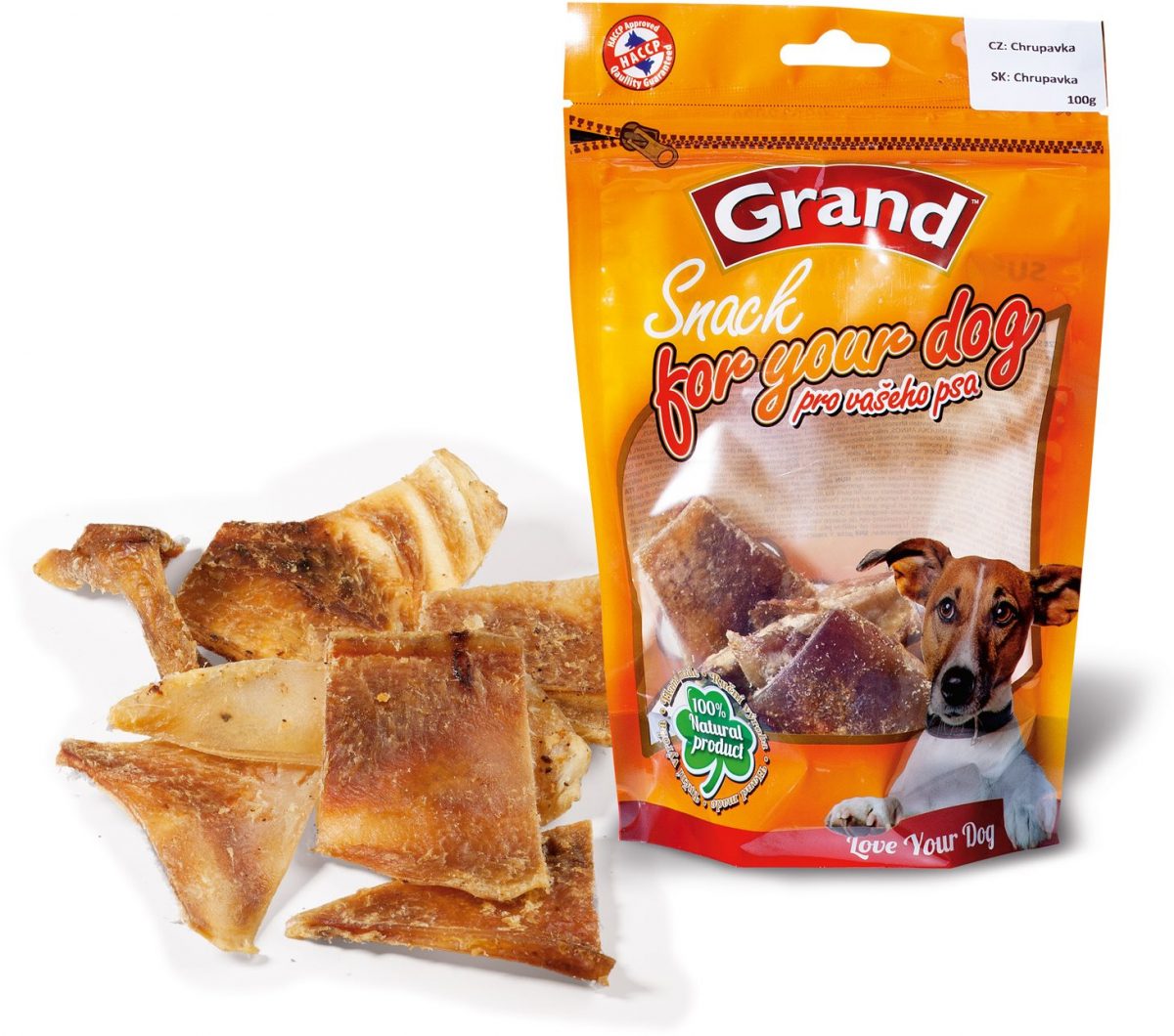 GRAND Suš. Mňamka chrupavka 100g