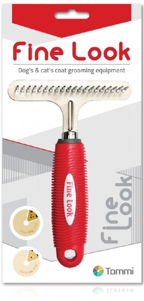 Tommi Fine Look Hřeben hrábě 11x17cm