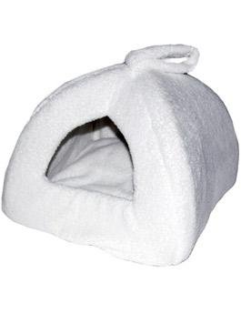 Pelech domek iglů 35x35cm sv. Růžová