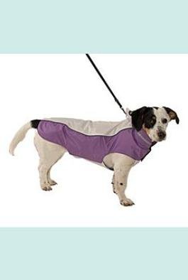 Obleček Raincoat Béžová/Fialová 46cm L KRUUSE