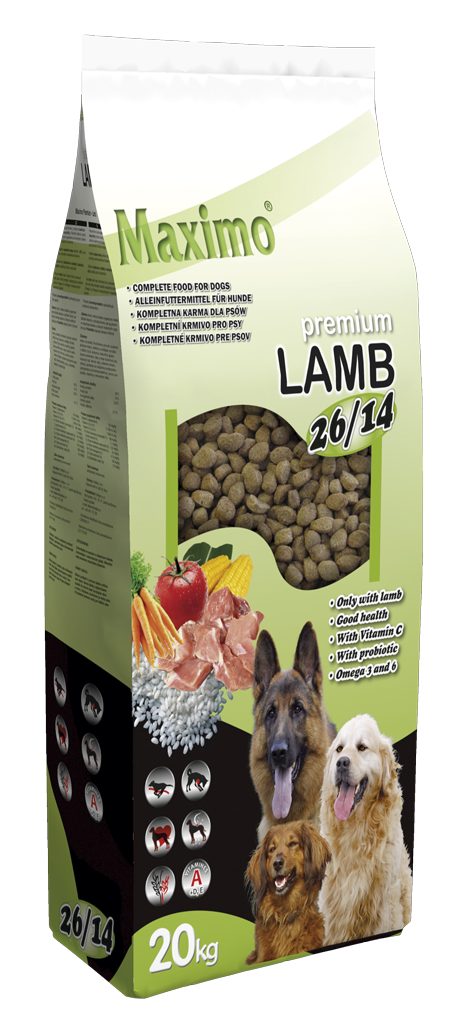 Delikan Dog Premium Maximo Lamb 20kg