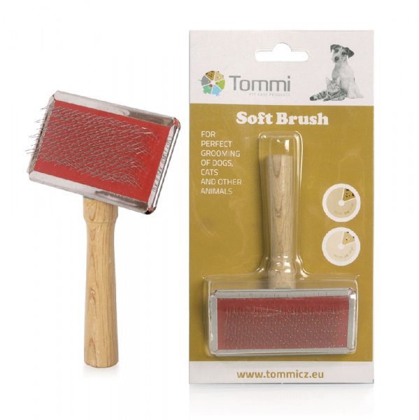 Tommi Kartáč jemný střední Fine Look 13,5x9cm