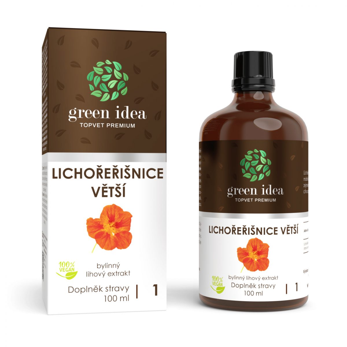 Green idea Lichořeřišnice bylinný extrakt 100 ml
