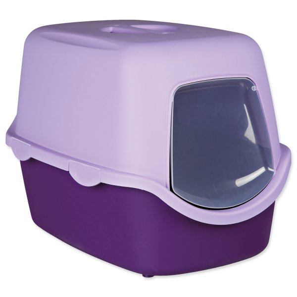Trixie WC kočka kryté domek VICO 40x40x56 fialová/šeříková