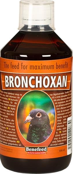 Aquamid Bronchoxan pro holuby bylinný sirup 500ml