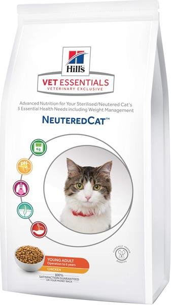 Hills Feline VetEssentials Young Adult Neutered 1,5kg