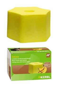 Liz solný pro koně DELIZIA náplň banán 650 g
