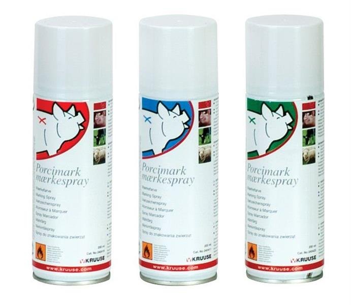 Spray značkovací KRUUSE Marking Spray Modrý 200ml