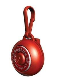 Rogz světýlko RogLite na obojek Červená3x4cm