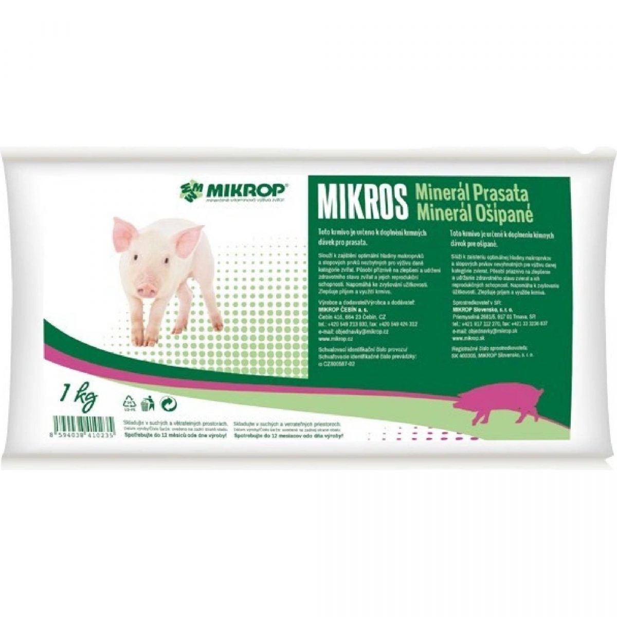 Mikrop Mikros PV pro prasata a selata plv 1kg