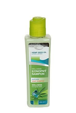 Šampon konopný Wellness 8% TOPVET 250ml