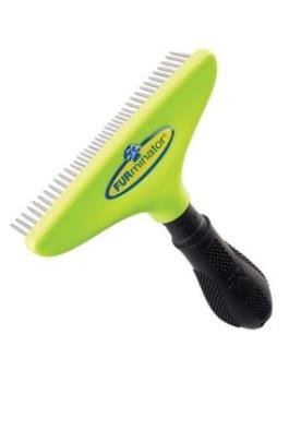 FURminator hrablo s kovovými otočnými zuby pro psy