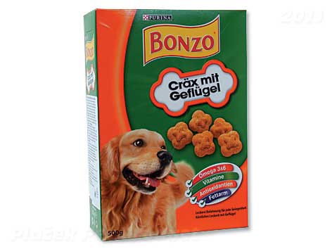 Pochoutka Bonzo kytičky drůbež 500g