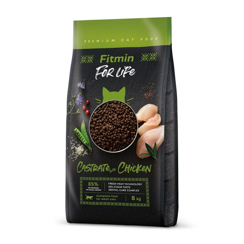 Fitmin Cat For Life Castrate Chicken 8 kg