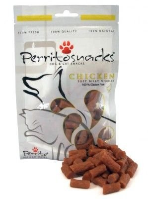 Perrito snacks Chicken Nibbles pro psy a kočky 50g