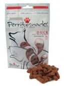 Perrito snacks Duck Nibbles pro psy a kočky 50g