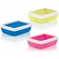 WC kočka s rámem  Micio Fluo 42x33x11