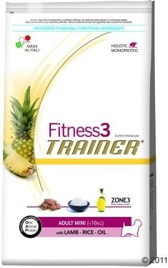 Trainer Fitness Adult Mini Lamb Rice 2kg