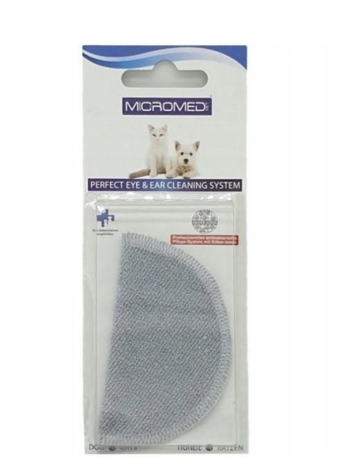 Oční/ušní utěrka MICROMED s ionty stříbra kočka
