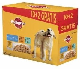 Pedigree kapsa Junior masový výběr,rýže v želé 12x100g