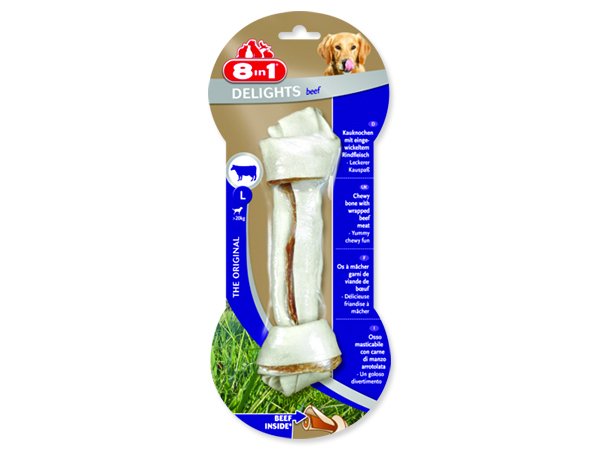 Kost žvýkací Delights Beef L