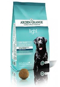 Arden Grange Adult light with fresh chicken & rice 2 kg