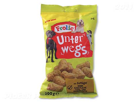 Poch.Frolic drůbež+zelen+obil.200g