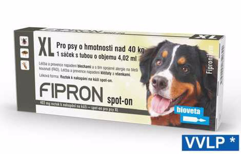 BIOVETA Fipron Spot on Dog XL sol 1x4,02ml