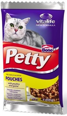 PETTY s drůbeží a zvěřinou 2x100g