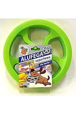 Hračka pes Disk ALU aport plovací Vanil. malý SP