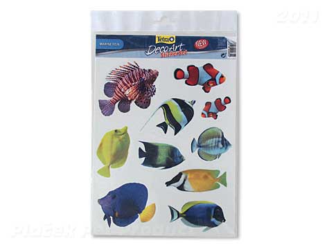 Dekorace Tetra DecoArt samolepky mořské ryby