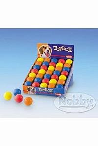 Nobby hračka pes Míč pryžový průměr 5cm 35ks