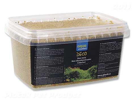 Písek AE žlutý vanilkový 1kg
