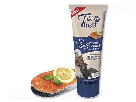 Pochoutka Tubi Ferret losos 75g