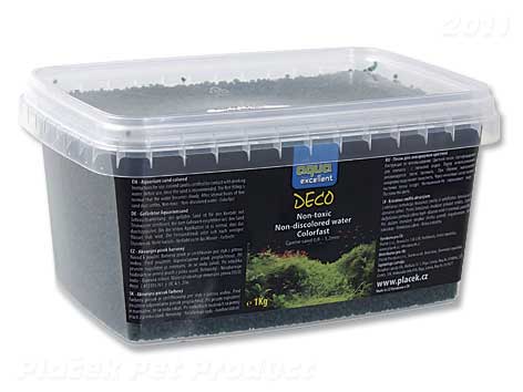 Písek AQUA EXCELLENT 2 mm zelený smaragdový 1kg