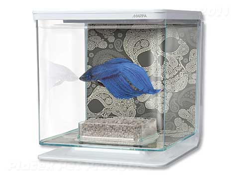 Akvárium Betta Marina Kit Skull 2l