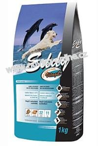 EDDY Adult All Breed s plněnými jehn.polštářky 1kg