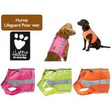 Vesta reflexní Hurtta Lifeguard Polar oranžová S