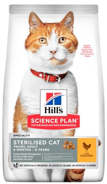 Hill´s Feline Adult Young Sterilized Chicken 1,5kg