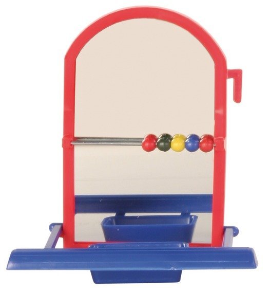 Hračka TRIXIE zrcátko s korálky 8 cm