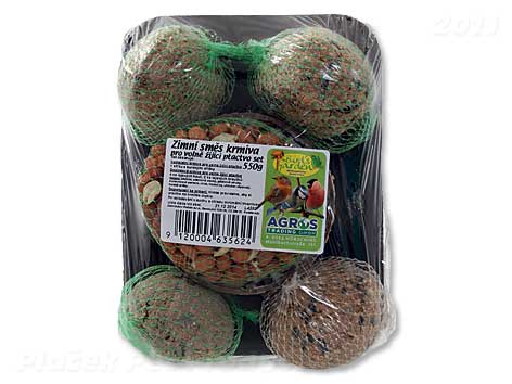 Tácek zimního krmení mix 7ks