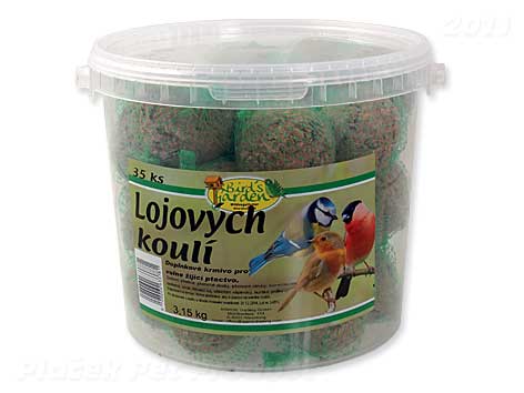 Koule lojová 35ks dóza plast 3,15kg