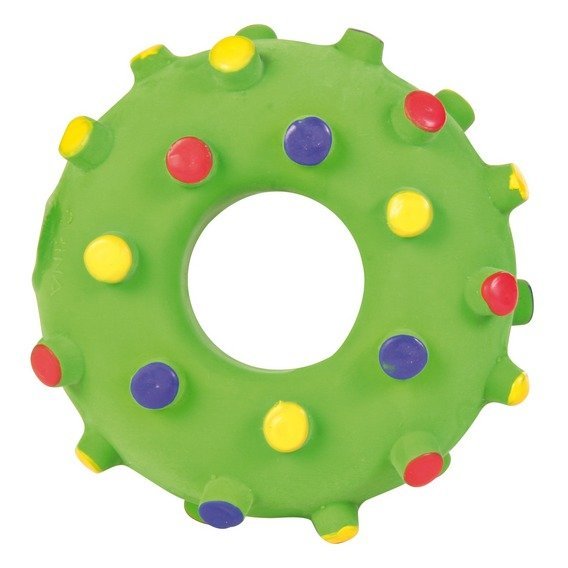 JUNIOR Mini latexový donut se špuntíky 8 cm
